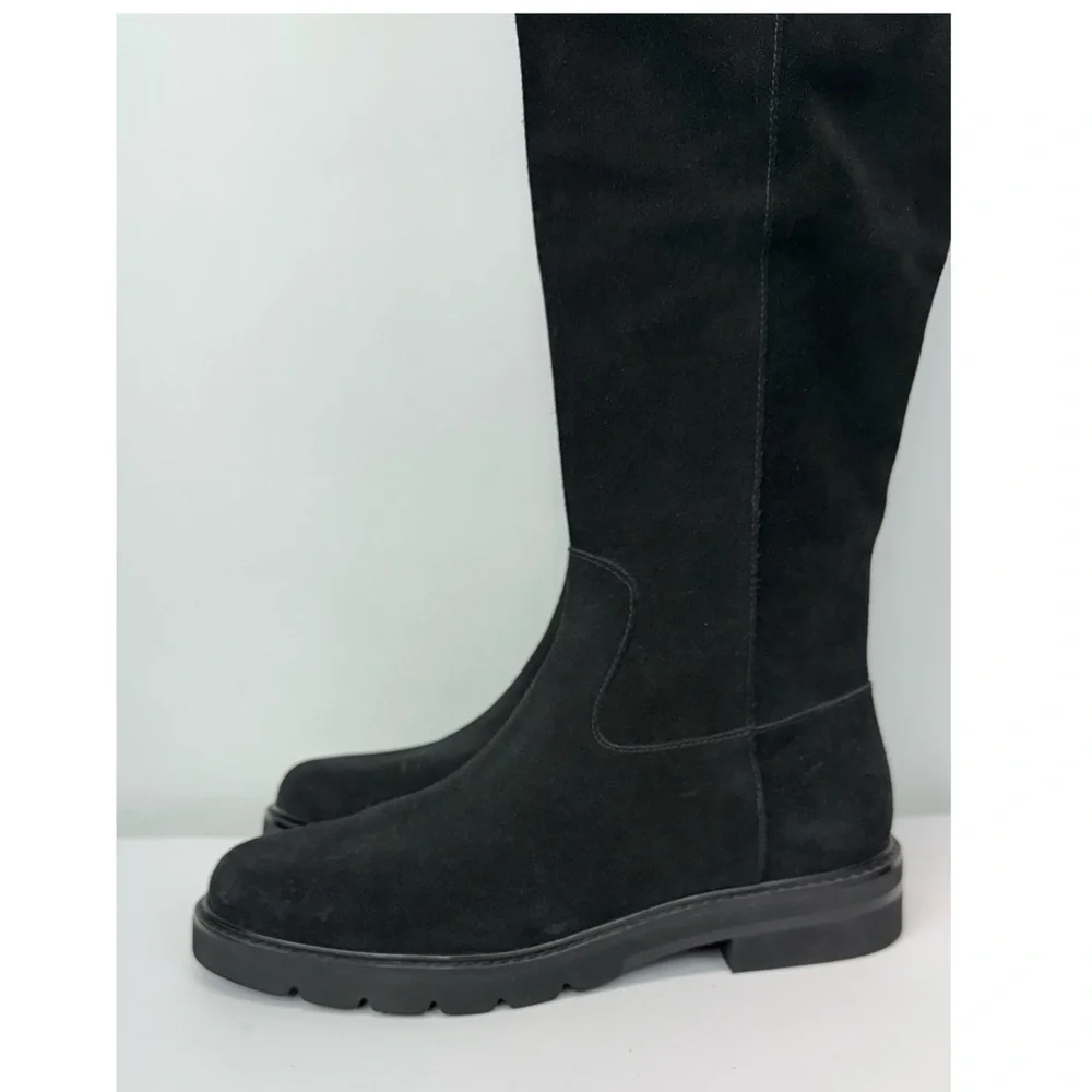 New Stuart Weitzman Chicago Suede Over The Knee Boots Sz US 7